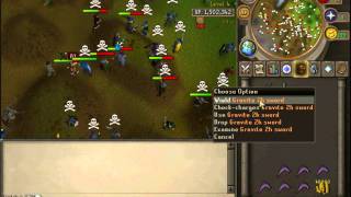 Runescape Gravite Pure 48 Combat F2P Pking 71 Dung Gravite Rapier  2h [upl. by Willumsen]