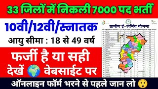 🔥छ ग ग्रामीण ई लर्निंग योजना भर्ती  CG New Vacancy 2024  Cg Gramin E Learning Yojana Jobs [upl. by Wilie]