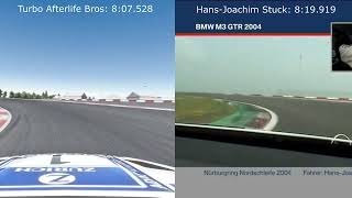 BMW M3 GTR Comparison real life vs Assetto Corsa [upl. by Merralee]