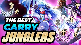 The Best CARRY Junglers To End Season 13 For All Ranks 💯  Jungle Tier List League of Legends [upl. by Per827]