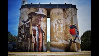 Australian Silo Art Trail  The first 25 [upl. by Achorn422]