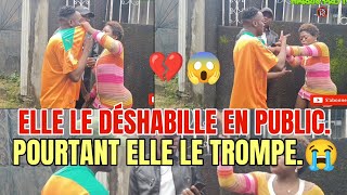 Test de fidélité qui finit mal elle le trompe mais le déshabille et le rabaisse en route [upl. by Etnovahs]