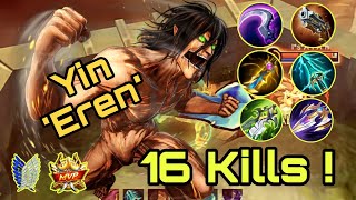 YIN EREN 16 KILLS  WITH ANNOYING LAYLA HAHA [upl. by Lanor]