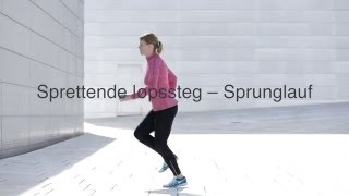 Treningstips Sprettende løpssteg Sprunglauf  Løpeglede [upl. by Aneris]