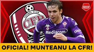 CFR CONFIRMA TRANSFERUL lui Louis Munteanu “E DEJA IN AVION SPRE CLUJ” [upl. by Laaspere]