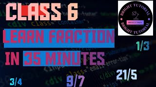 CLASS 6 MATHS CHAPTER 6 FRACTION FRACTIONMATHSCLASS6 [upl. by Chavey]