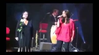 Nana Mouskouri amp Lenou  Adieu Angelina  In Live  2014 [upl. by Kolivas]