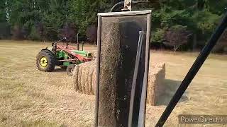 hauled bales rake parts came in Blakely got a new tractor worked on the kitchen sink [upl. by Thaddeus]