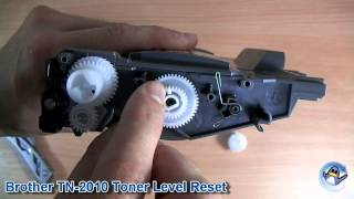 How to Reset Toner Level on Brother TN2010TN2220TN2010TN2220 Toner Cartridge [upl. by Margie]