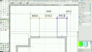 094  Interactive Dimensioning Vectorworks 2010 [upl. by Skrap]