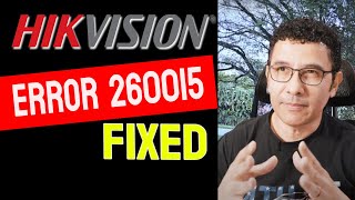 Hikconnect Error 260015 FIX with real example [upl. by Brendis483]