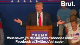 Quand Donald Trump twitte La bourse flippe [upl. by Ayhtak267]