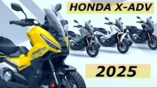 2025 Honda XADV  Big update and special exclusive version [upl. by Ynalem]