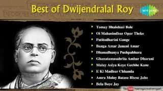 Best of Dwijendralal Roy  Unforgettable Bengali Song  Dwijendrageeti Music Box [upl. by Rases]