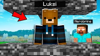 BEŽIM IZ HEROBRINE ZATVORA U MINECRAFT [upl. by Nette763]