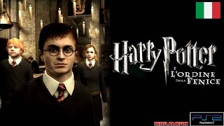 Harry Potter e lOrdine della Fenice  Completo in ITALIANO PS2 Game [upl. by Malkah688]