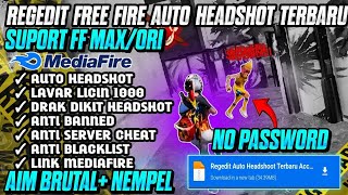 NEW FF UPDATE‼️FILE STABILIZER × AIMLOCK 89 PERMANEN WORK FF BIASA amp FF MAX LINK MEDIAFIRE [upl. by Ainiger]