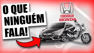 CONSÓRCIO HONDA VALE A PENA COMO SER CONTEMPLADO QUAIS OS RISCOS SAIBA TUDO [upl. by Marentic]