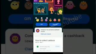 gpay ladoo offer  gpay tricks  google pay laddoos  google pay ladoo offer  g pay laddoos shorts [upl. by Droffilc521]