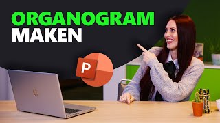 Hoe maak je een organogram in PowerPoint  PowerPoint basics  PPT Solutions [upl. by Shelbi]