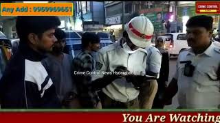 Tolichowki Traffic Police Encroachment Removal Special Drive [upl. by Coleman]