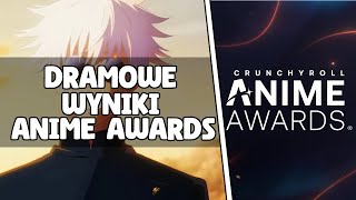 TRAGICZNY plebiscyt CRUNCHYROLL ANIME AWARDS [upl. by Burnight788]