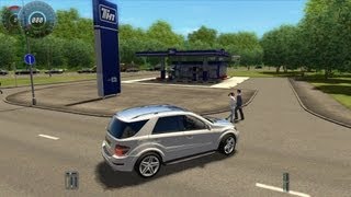 City Car Driving Mercedes Benz ML63 AMG Remake 1080p [upl. by Shaffert]