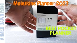 Moleskine 12 Month Weekly Planner 2023  Best Pocket Planner for 2023 [upl. by Aihsekel]