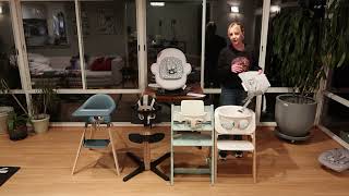 Stokke Tripp Trapp Nomi Steps amp Clikk High Chair Comparison [upl. by Gaudette]