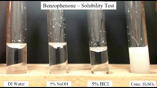 Solubility Tests for Organic Compounds [upl. by Sky]