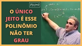 UM COROLÁRIO DO TEOREMA DE DALEMBERT  Augusto Morgado [upl. by Inad]