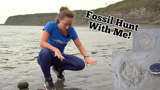 Fossil Hunt With Me Along The Jurassic Coast  Kimmeridge  Fossil Friday [upl. by Curtis]