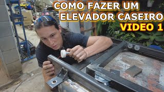 ELEVADOR CASEIRO COMPACTO DE BAIXO CUSTO [upl. by Furey831]