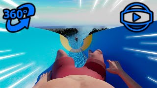 Tropical Waterslide 360° VR Video [upl. by Ongineb918]