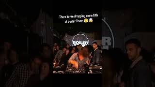 Thom Yorke dropping some filthy drum amp bass at Boilerroom [upl. by Aysab]