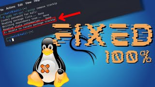 How to Fix E quotUnable to Locate Packagequot Error in Kali Linux  2024 [upl. by New]