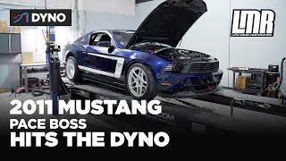 Aluminator XS Powered 2011 Mustang GT Dyno  M6007A50XS Crate Engine [upl. by Laspisa]