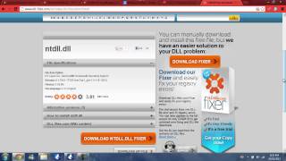 ntdlldll download and fix [upl. by Nallid]