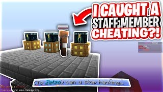 VeltPvP Admin Series  11 CAUGHT A STAFF MEMBER CHEATING [upl. by Tega]