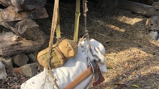 Bushcraft Bedroll on a Budget DIY [upl. by Enra573]