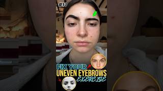 Asymmetrical Eyebrows Exercise [upl. by Vitus]