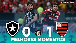 BOTAFOGO 0 X 1 FLAMENGO  MELHORES MOMENTOS  9ª RODADA  CARIOCÃO 2023 [upl. by Cela]