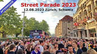 Street Parade 2023 Aftermovie 12082023 Zürich Schweiz [upl. by Zeph]