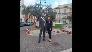 Remembrance Day Ortona Piazza degli Eroi Canadesi 2024 11 11 [upl. by Erdnad]