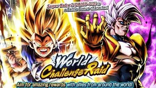 World Challenge Raid KID SUPER SAIYAN 3 GOKU Boss Battle  Dragon Ball Legends [upl. by Bibbie]