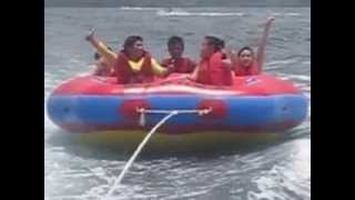 Donut Ride  Bali Water Sport Activities [upl. by Einal]