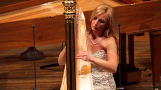 JANA BOUŠKOVÁ plays BEDRICH SMETANA VLTAVA MOLDAU arrfor solo harp by Hanus Trnecek [upl. by Niuqaoj]