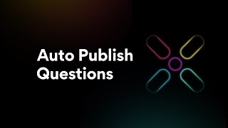 Auto Publish Questions [upl. by Alael979]