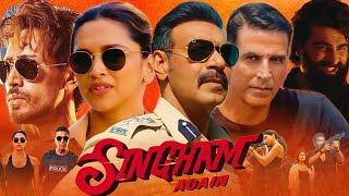 Singham Again Full Movie  Ajay Devgn Kareena Kapoor Akshay Kumar Deepika P  1080p Review [upl. by Edivad]