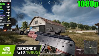 GTX 1660 SUPER  PUBG  1080p tested in 2023 [upl. by Onfroi]